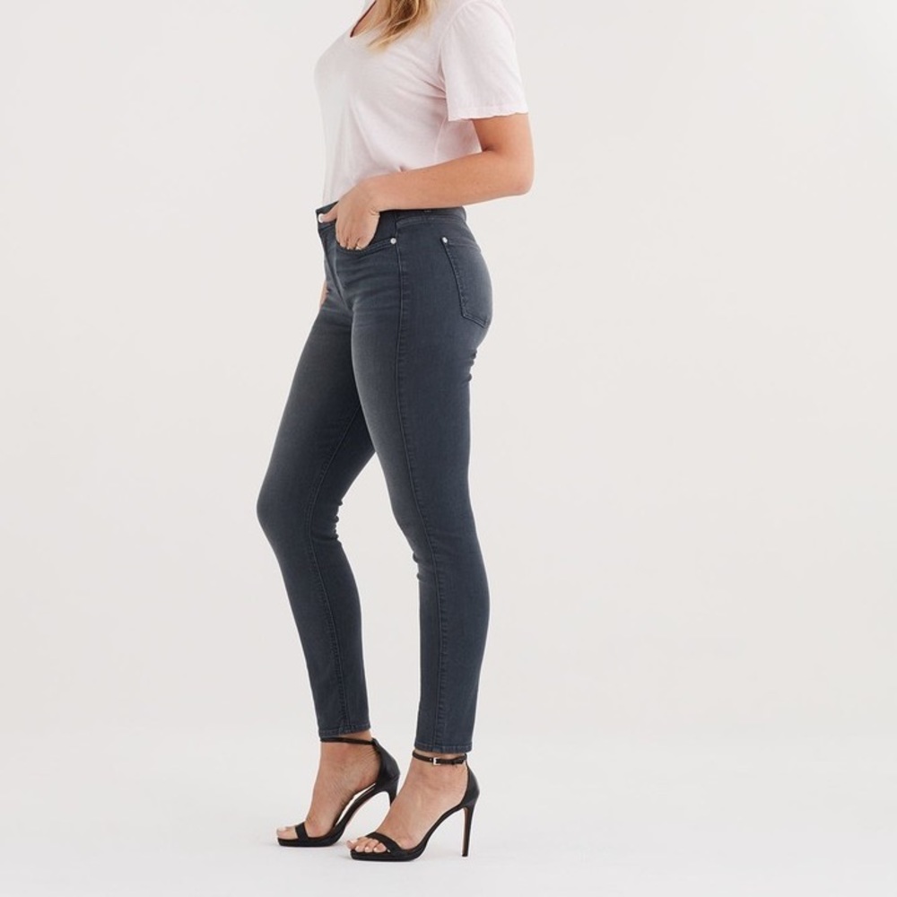 7FAM High Rise Ankle Skinnies 25